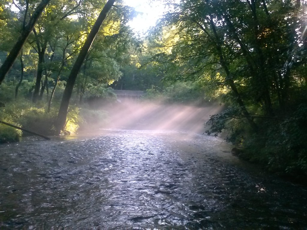 flyfishing Gunpowder river