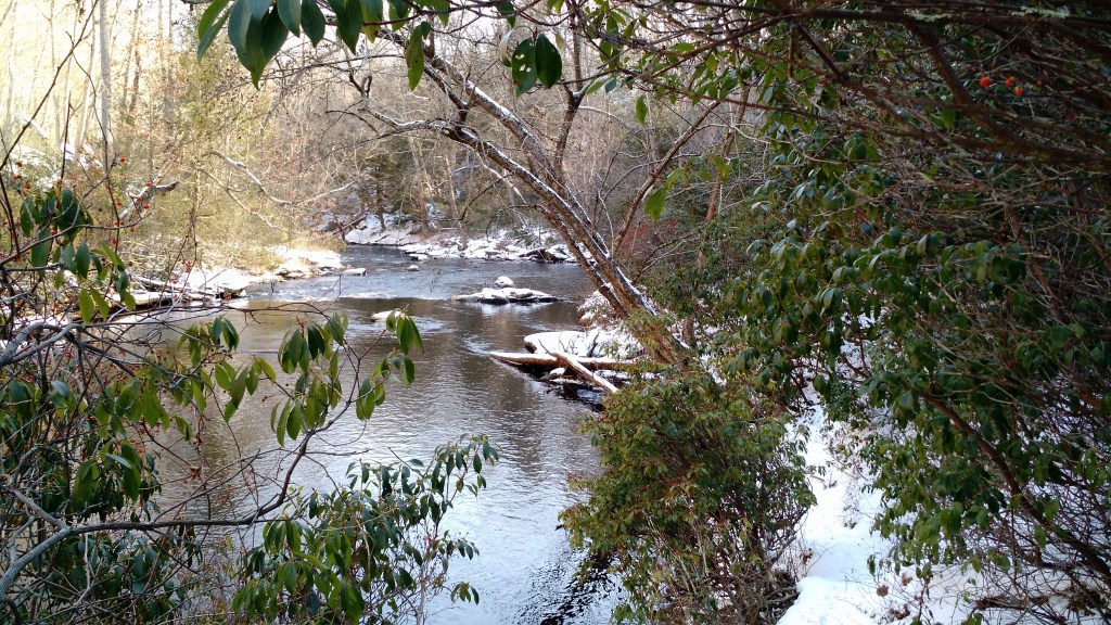 Gunpowder fishing in winter